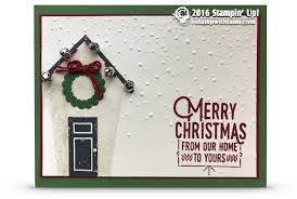 Posted in blog, intermediate card making techniques, paper crafting techniques in today's post, i'll be sharing a bit about how to emboss with dies. Video How To Make A Sweet Home Bells Christmas Card Stampin Up Demonstrator Tami White Stamping Crafting Card Making