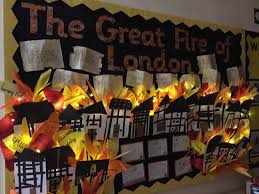 Great Fire Of London With Fairy Lights Great Fire Of London The Great Fire School Displays