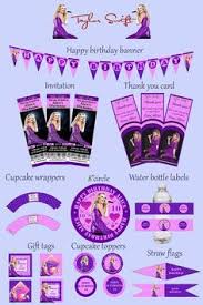 Taylor Swift Birthday Party Kit Party Package Custom By Mimseyy 22 00 Taylor Swift Birthday Birthday Party Kits Party Kit