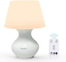 Amazon Com Brilex Night Light Led Mini Table Lamp Dimmable Study Reading Bedside Lamp Remote Control Touch Sensor Smart Timing Function For Living Room Bedrooms Kids Room Home Improvement