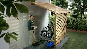 Garaje Para Bicis Bikeport Instrucciones De Proyecto Para Bricolaje Bosch Bikeport Fahrradgarage Aufbewahrung Garten