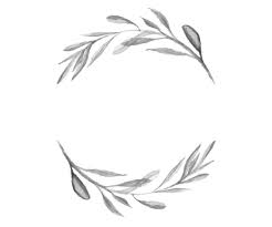 Floral wreath black and white hibiscus plum vector. Flower Wreath Drawing Black And White Novocom Top