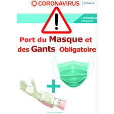 Le masque obligatoire partout au québec, quels impacts pour les commerçants ?entrevue avec stéphane drouin, directeur général du conseil québécois du commerce de détail. Port Des Gants Et Du Masque Obligatoire Signaletique Commander L Affichage Ici