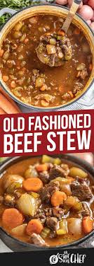 Old Fashioned Beef Stew Recipe Old Fashioned Beef Stew Beef Stew Recipe Stew Recipes