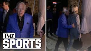 He is the son of the late worcester, massachusetts, businessman, and philanthropist jacob hiatt. Robert Kraft And Girlfriend All Smiles Thanks For The Baby Wishes Tmz Sports Youtube