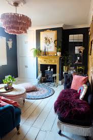 Maybe you would like to learn more about one of these? A Dramatic Black Living Room Transformation With A Gold Fireplace And Creative Diy S Audenza