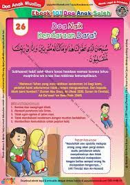 Ebook Pdf 101 Doa Anak Saleh Doa Naik Kendaraan Darat 28 Doa Kekuatan Doa Komik Anak