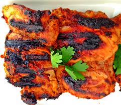 We made this indian delicacy from fragrant herbs, including coriander and there you have it. Easy Grilled Chicken Indian Style Big Apple Curry