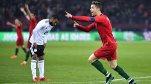 Portugal win a corner but orban, who has been strong today, heads it clear. Cristiano Ronaldo S Double Strike Wins International Friendly For Portugal Against Egypt