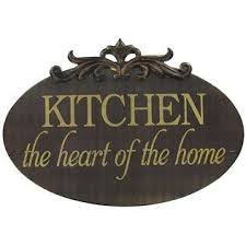 Remember that hobby lobby is closed sundays: Kitchen The Heart Of The Home Tin Sign Hobby Lobby Metal Wall Words Kitchen Chalkboard Sign Shop Signs