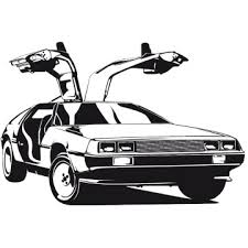 En 1989, le deuxième volet de retour vers le futur sortait au cinéma. Sticker Voiture Retour Vers Le Futur Pas Cher France Stickers