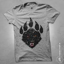 Wolf Claw T Shirt Design Png Buy T Shirt Designs Tshirt Designs Shirt Designs Design