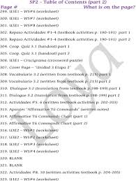 Scopri ricette, idee per la casa, consigli di stile e altre idee da provare. Sp2 Table Of Contents Part 2 What Is On The Page 205 Cover Page Unidad 2 Etapa 2 Pdf Free Download