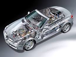 2004 2008 Mercedes Benz Slk 55 Amg R171 Illustration Unattributed