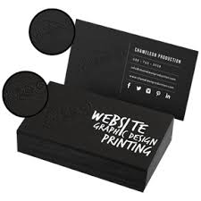 Printed on 32pt paper with debossing accent. Embossed Debossed Business Card Premium Pro Quality Thailand