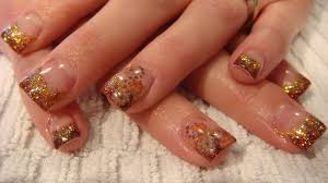 Acrylic nails are great for everyday life and for any occasion. Autumn Apples A Nails