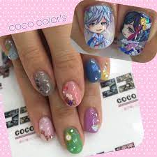 b project character nail art ネイル リトルグリーンメン 痛ネイル