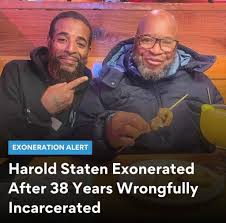 Harold Staten Exonerated After 38 Years Wrongfully Incarcerated