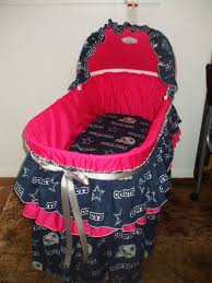 Cowboys Bassinet I Made For My Granddaughter Baby Car Seats Dallas Cowboys Doll Crafts