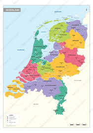 Holland, kingdom of the netherlands, koninkrijk der nederlanden, nederland. Schoolkaart Nederland 462 Kaarten En Atlassen Nl