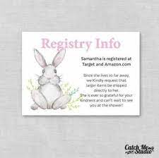 Best Baby Registry Inserts Invitations 54 Ideas Baby Ideas Inserts Invitations Registr Baby Registry Cards Baby Shower Insert Baby Shower Gift Registry