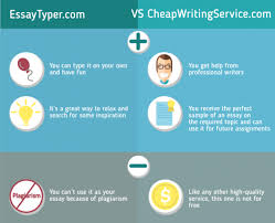Artificial intelligence online automated essay generator tool. Essaytyper Com Vs Cheapwritingservice Com Visual Ly