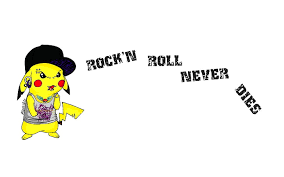 hd wallpaper pikachu illustration with text overlay tattoo rock n roll vector wallpaper flare wallpaperflare