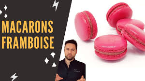 Macarons A La Framboise Sans Chocolat Blanc Youtube