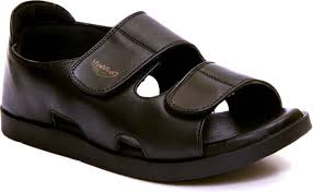 Medifeet Men Black Sandals