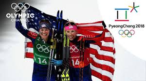 Jessica diggins come second, 3rd place for ragnild haga. Jessica Diggins Kikkan Randall Cross Country Skiing Highlight Pyeongchang 2018 Youtube