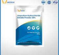 Manufacture Veterinary Medicine 20% Amprolium Hydrochloride Soluble Powder  for Animals Use with GMP ISO