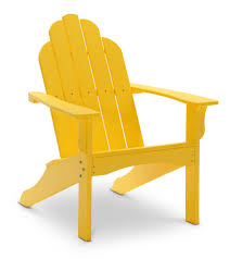 Yarmouth Adirondack Chair Yellow Hom Furniture Adirondack Chair Hom Furniture Outdoor Chairs