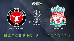 Mira la jugada y el marcador final del partido en scores24.live. 2020 21 Uefa Champions League Midtjylland Vs Liverpool Preview Prediction The Stats Zone