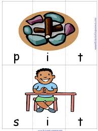 As they build the puzzle they build a word. It Word Family Cvc Word Puzzles This Reading Mama