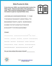 Answers for all ten questions are provided on a. Bible Puzzles For Kids