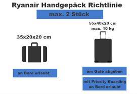 Handgepäck bei ryanair wird ab november 2018 kostenpflichtig. á… Neue Ryanair Handgepack Richtlinien 2018 Kurz Und Einfach Erklart