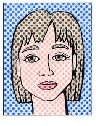 #best cloud storage on the web: Lichtenstein Style Portraits Art Projects For Kids