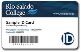 You can add money onto your card and check your account balance through the onecard website or at any of the account management centers (onecard kiosk) around campus. College Id Card Rio Salado College