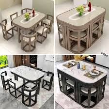 Plus, it features wheels and fabric sliders to make the transformation a snap. Odditymall Incredible Space Saving Dining Tables Facebook