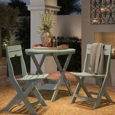 Winston Porter Nivedita 3 Piece Bistro Set Colour Sage Patio Decor Bistro Set Outdoor Furniture