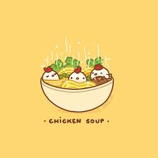 Anime Artist Sparks Joy On Instagram A Little Chicken Soup Chicken Soup Chickensoup Winter Cute Food Art Cute Little Drawings Kawaii Doodles