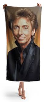 Barry Manilow Beach Towels for Sale