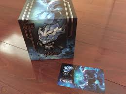 On june 16, riot games revealed a teaser video for the 2021 league of legends world championship. Championship Thresh Figure And Digital Skin Bundle 1789456500