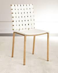 The top countries of supplier is china, from which the. White Woven Leather Gold Legs Dining Chair