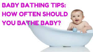 Babies don't get dirty enough to need a daily bath. Baby Bathing Tips How Often Should You Bathe A Baby Cloudmom Youtube