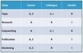 Raci Chart Alternative Resume Write Samples