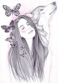 Wolf To The Moon Art Print By Andrea Hrnjak Society6 Moon Art Moon Art Print Art
