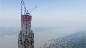 Due to airspace regulations, it will be redesigned so its height. Wuhan Greenland Center Construction Youtube