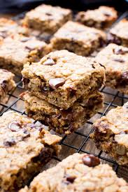 Check spelling or type a new query. Gluten Free Banana Chocolate Chip Oatmeal Breakfast Bars Vegan One Bowl Gf Df Beaming Baker