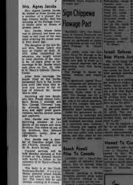 Obituary for Agnes Loretta Jacobs (Aged 94)